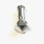 Original Profitec Kollektor Inox für E61 Brühgruppe Edelstahl Glocke Gruppenpilz (ohne O-Ring)