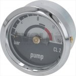Dalla Corte Brühdruckmanometer Manometer Pumpe ø 43 mm 0÷16 bar