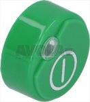 TASTE RUND GRÜN ø 23 mm ON/OFF