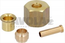 KIT RIDUZIONE D6 X RACCORDO D8