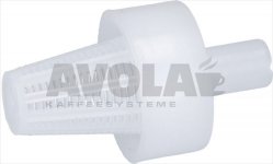 Tankfilter Partikelfilter Anschluss für Silikonschlauch ø 6 mm