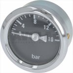 MANOMETRO ø 42 mm SCALA 0-16 bar