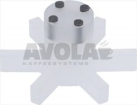 LAUFRAD GICAR 4 MAGNETE