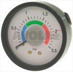 MANOMETRO CALDAIA ø 60 mm 0&divide;2,5 bar