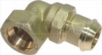 RACCORD UNION COUDE LAITON ø15