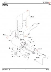 Bezzera Bz35 Mod. S PM Kessel Heizung Explosionszeichnung