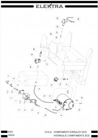 2GO Hydraulische Anlage Cappuccinatore Explosionszeichnung 2GO Hydraulische Anlage Cappuccinatore Explosionszeichnung
