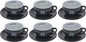 ROCKET CAPPUCCINO CUPS – GREY SET OF 6 PCS