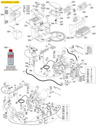 Gaggia Syncrony Logic Ex1 Explosionszeichnung