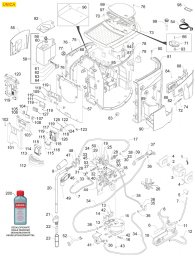 Gaggia Unica Ex1 Explosionszeichnung