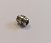 Inox Nippel M10x1