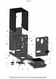 ECM Puristika Gehäuse Explosionszeichnung