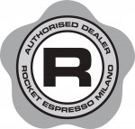 Rocket RE A Timer 3gr. Erhöht Espressomaschine