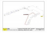 BFC Lira Heisswasserventil Lanze seitlich Explosionszeichnung
