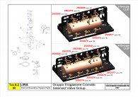 BFC Lira Kessel 21l (3 Gruppen) 27l (4 Gruppen) Brühgruppe E61 Explosionszeichnung