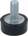 Lelit Gerätefuss Gummifuß M5 ø 15x6 mm M5