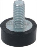 Lelit Gerätefuss Gummifuß M5 ø 15x6 mm M5