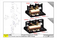 BFC Lira Ringbrühgruppe Kessel 6l compact und 11l Explosionszeichnung