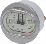 Manometer Doppel-Skala (Nsf)