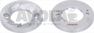MAHLSCHEIBENPAAR MAHLKONIG LINKS 80MM