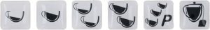 DRUCKKNOPF-SIEBDRUCK-KIT  LIRA