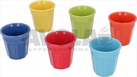SET 6 BECHER BIALETTI MEHRFARBIG