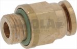 RACCORDO DIRITTO ø 1/8M - 6 mm OT57