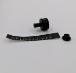 EUREKA Magnifico - Mignon XL Mahlgrad Knopf schwarz