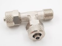 BFC T-Fitting 1/8 Zoll, Schlauchaufnahme für Teflonrohr 6x4mm