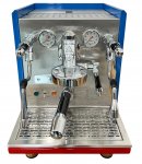 ECM 86274 Synchronika Dual Boiler Espressomaschine blau / rot ***einzelstück 1von1***