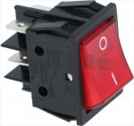 SCHALTER 2-POLIG ROT 16A 250V