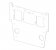 original la marzocco panel body frame front lmr white