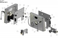 Quick Mill Monza 05010 Tastatur Explosionszeichnung