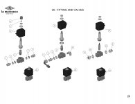 29 - FITTING AND VALVES Explosionszeichnung
