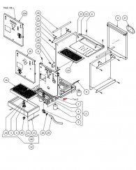 Bezzera Matrix Gehäuse Version MN/DE Explosionszeichnung