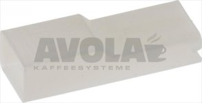 Schutzkappe für Faston aus Nylon 2,8 mm