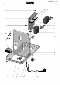 Profitec Lucca Elektronik Explosionszeichnung