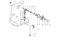 Bellezza Chiara Dampflanze mit Drehventile Explosionszeichnung