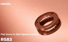 Ceado Mahlscheiben ø 83 mm Red Speed RS83