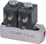 2 SOLENOID VALVES UNIT OLAB