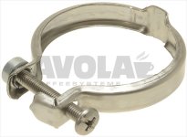 STAINLESS STEEL CLAMP FOR FLANGE PUMP