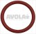 o ring 03081 red silicone