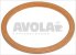 copper flat gasket o 24x20x1 mm