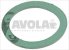 asbestos free flat gasket o 29x22x2 mm