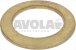 flat brass washer