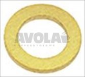 BRASS WASHER ø 10x5x1 mm