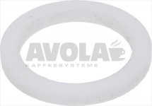 PTFE FLAT GASKET ø 22x17x2 mm