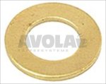 Messingdichtung ø 14 mm x 8,4 1mm - avola-coffeesystems