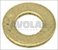 brass washer 6x3x0 5 mm
