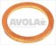copper flat gasket o 26x20x2 mm